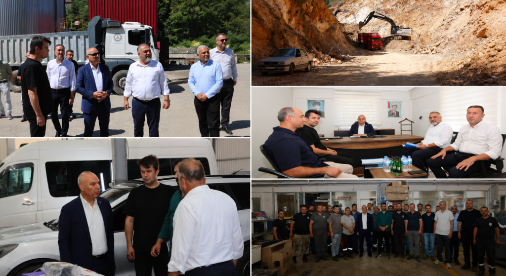 Vali Mustafa Koç üretim kapasitesini yerinde değerlendirdi 