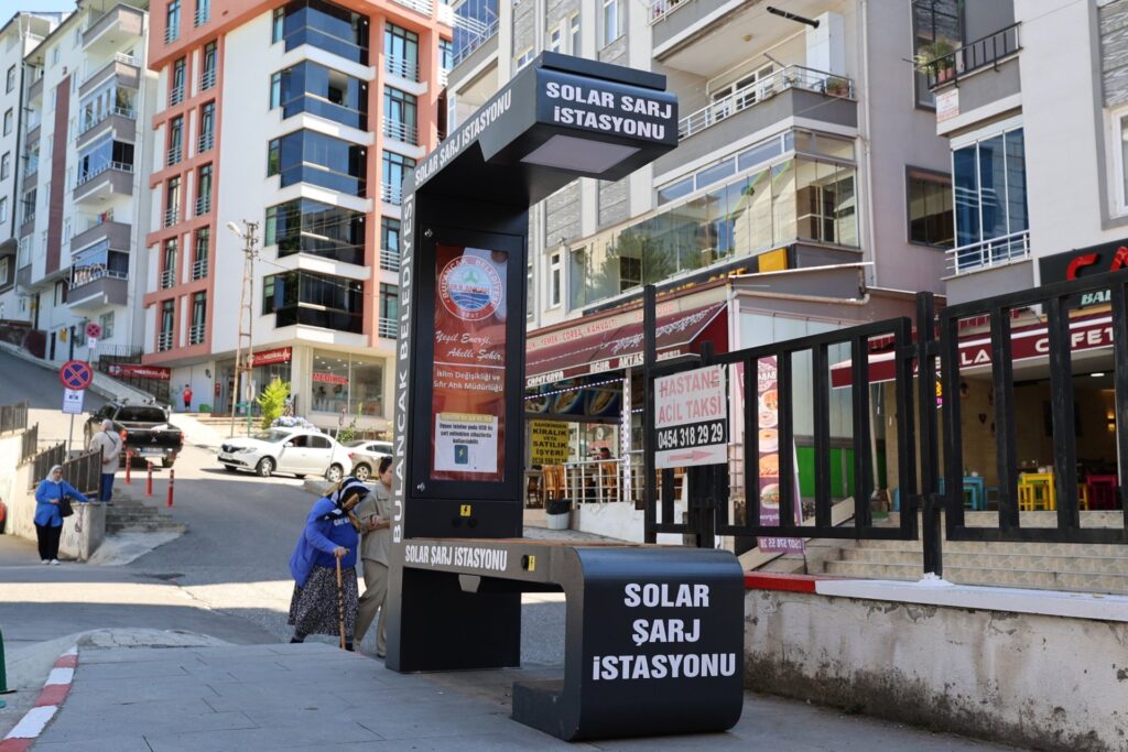 Bulancak’ta güneş enerjili şarj dönemi