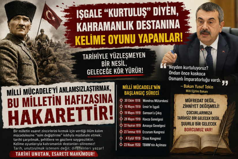 Kelimeler Değişse de; Tarih Değişmez!  