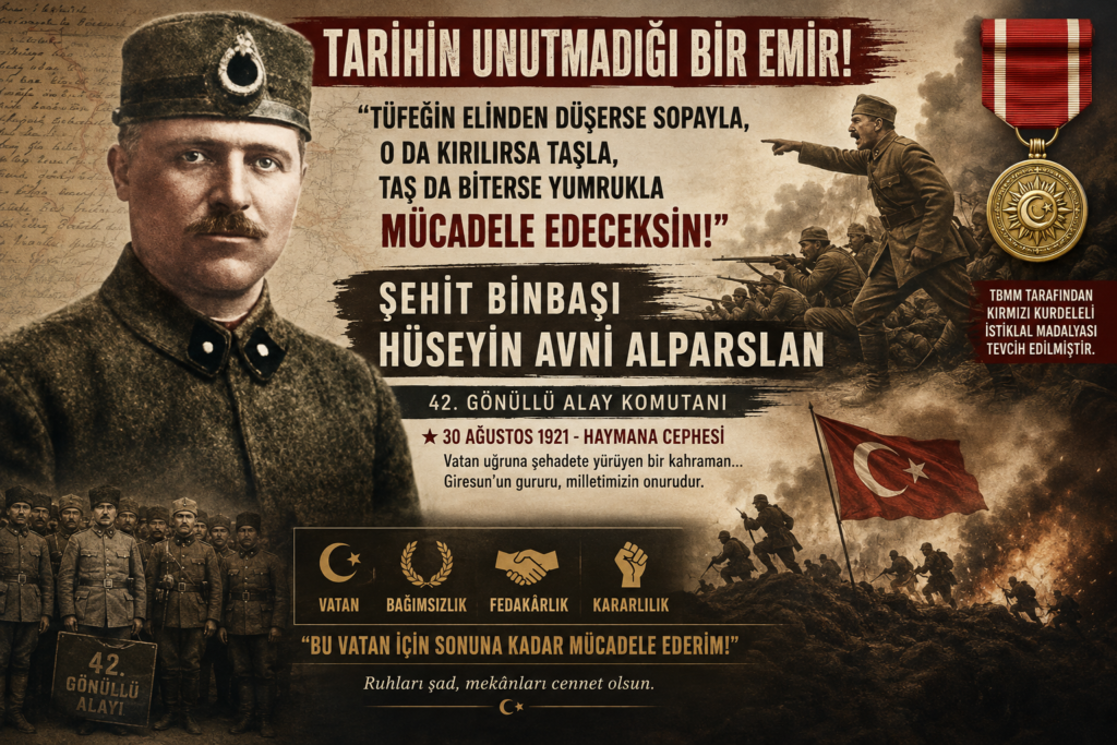 Tarihin Unutmadığı Bir Emir!