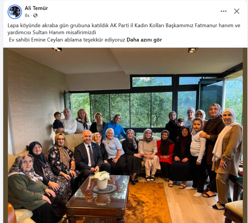 Lapa’da Akraba Günü; Giresun’da “İcraat Günü” Ne Zaman AKP’li Temür?