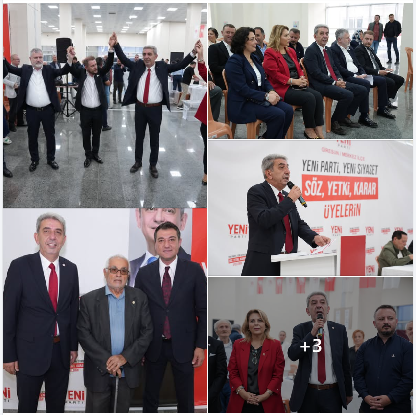 YENİ Parti Giresun Merkez İlçe Başkanlığı’na Olcay Küçük Seçildi 
